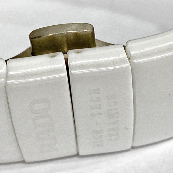 Rado Men's True Jubile White
Ceramic Bracelet Watch - Picture 10 of 10